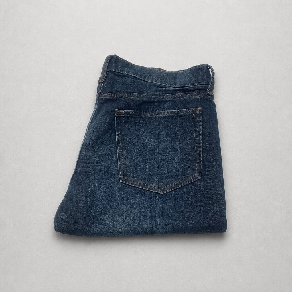 J.Crew Men's Straight Fit Jeans – Dark Wash Blue
