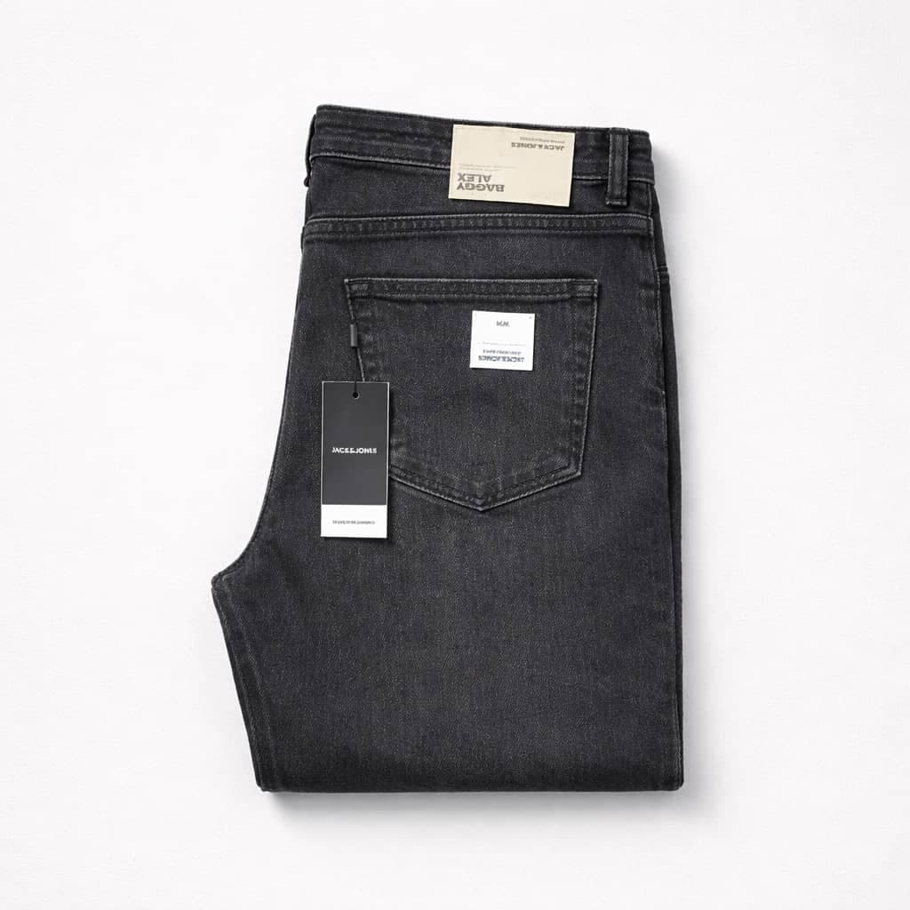 Jack & Jones Alex Baggy Men's Jeans – Stone Wash Grey
