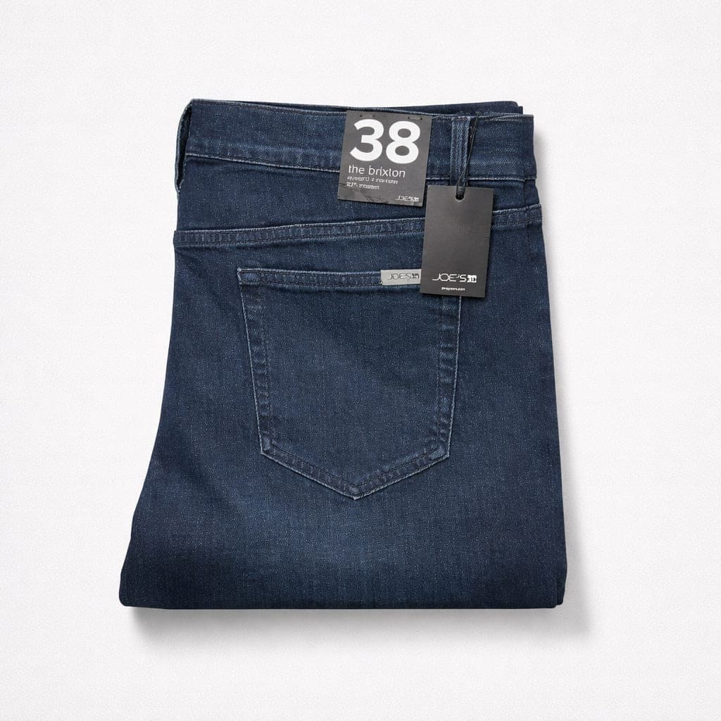 Joe’s Men’s Stretch Denim Jeans – Deep Indigo Blue