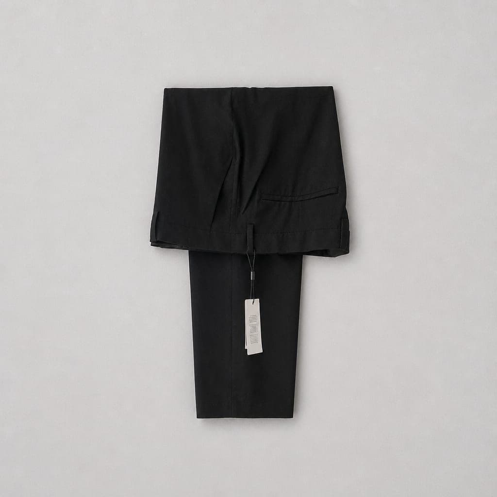 Men's Classic Smart Formal Pant Trouser – Black