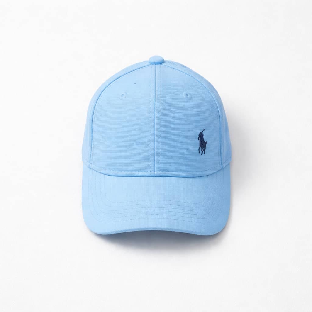 Men's Embroidered Pony Baseball Cap – Sky Blue