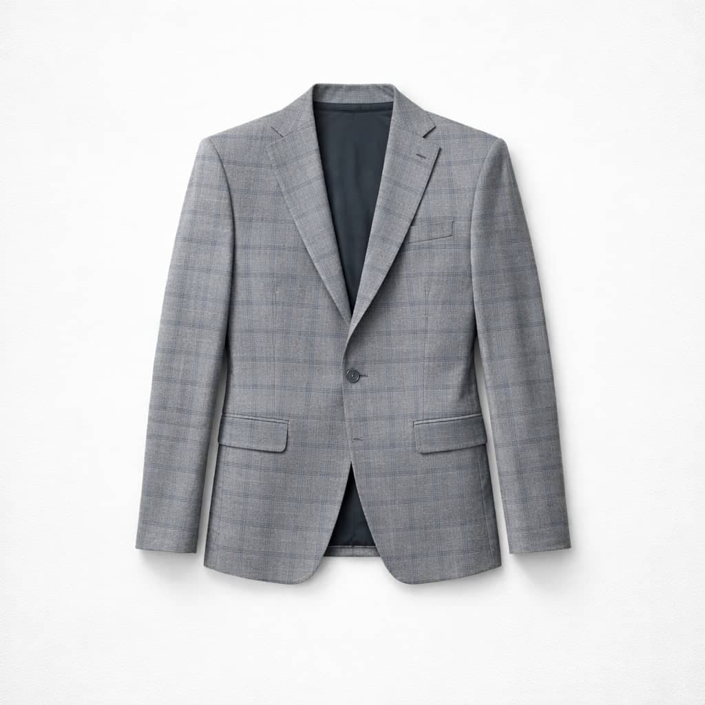Men's Single Breasted Double Vent Italian Standard Blazer