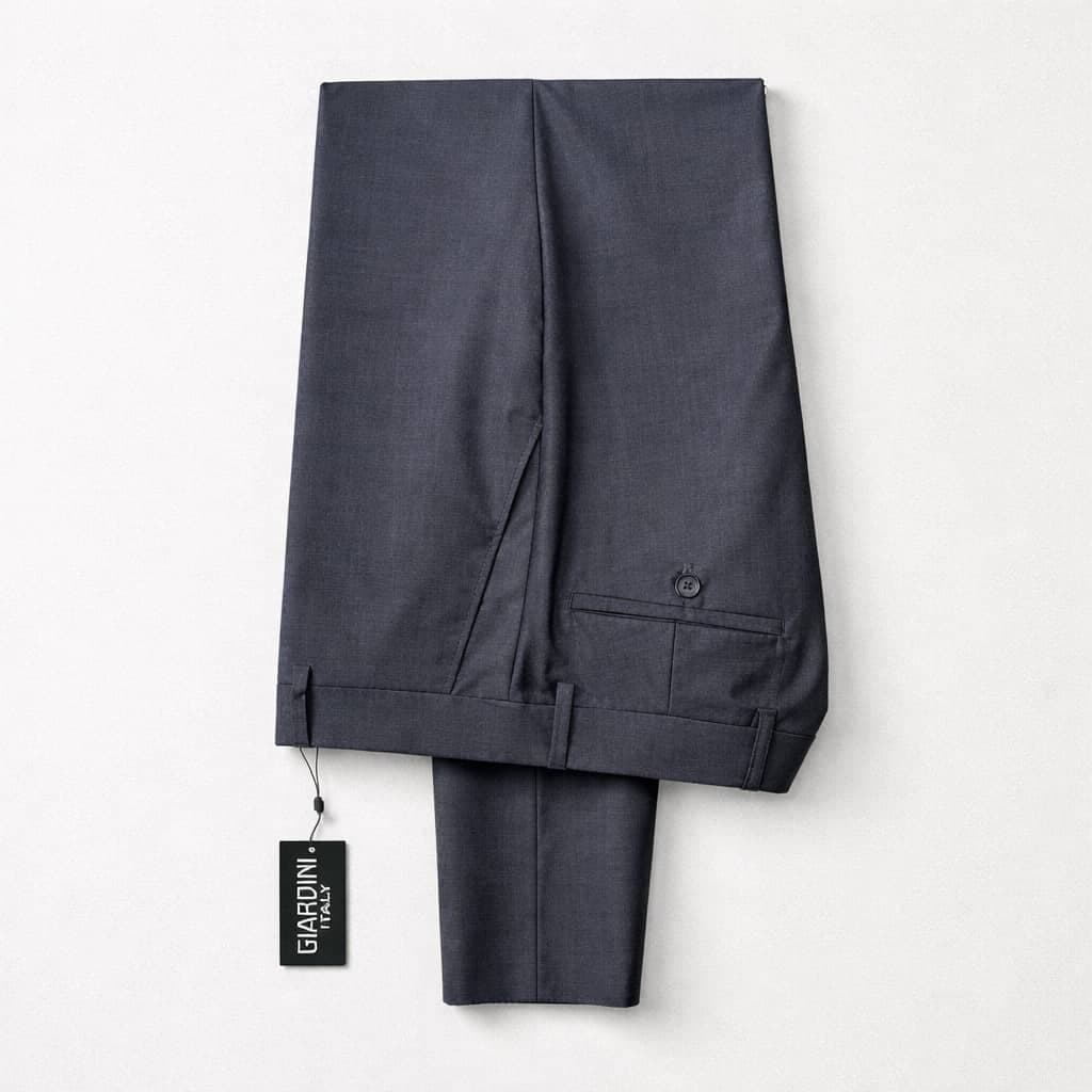 Men's Slim Fit Formal Dress Pant Trouser – Charcoal Grey