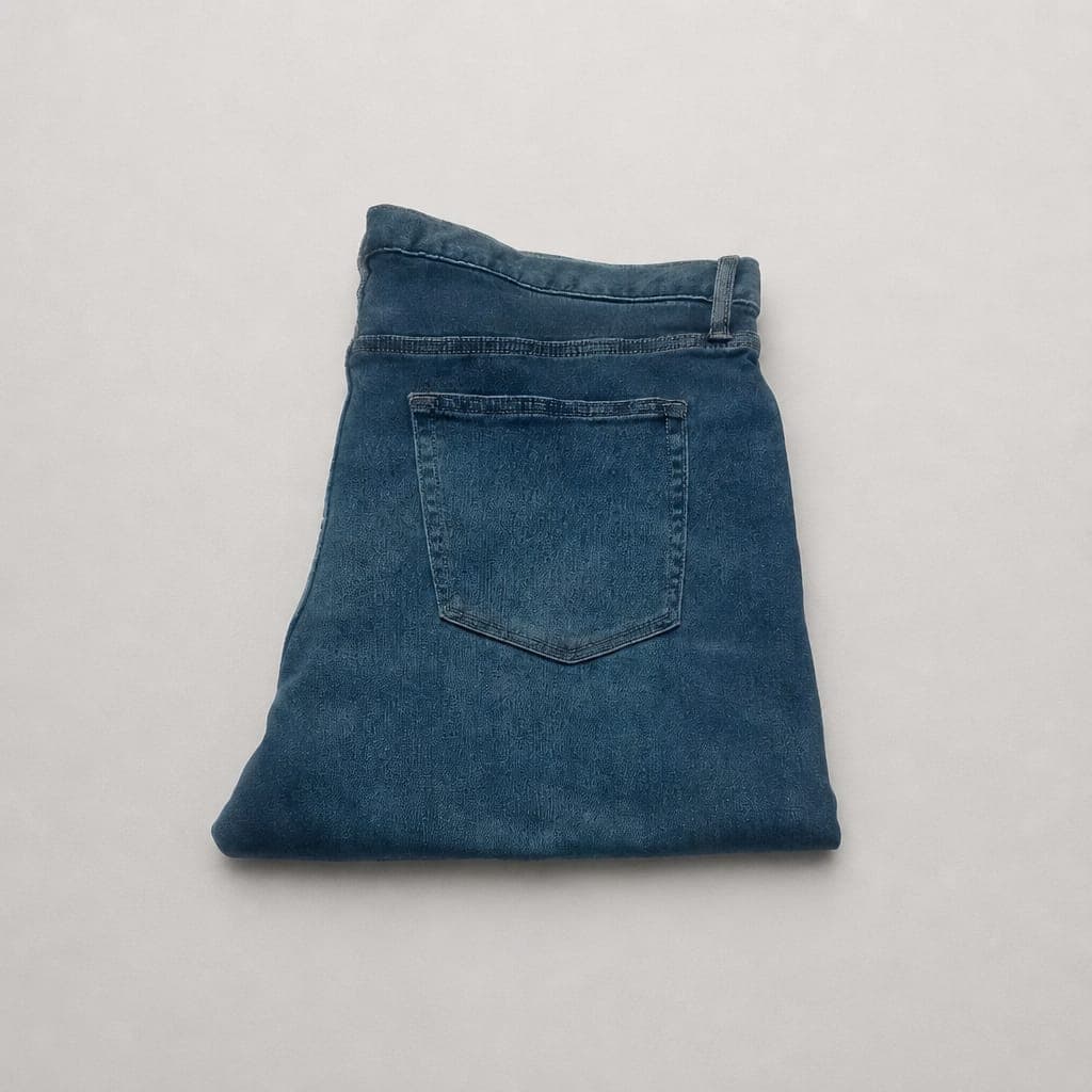 Pacific Fashion Men's Straight Fit Jeans – Medium Blue
