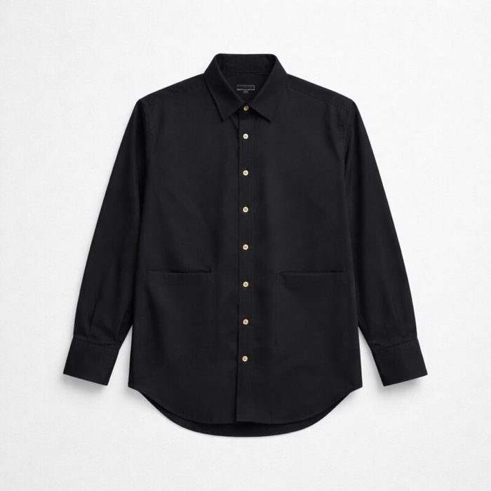 Bombay Men’s Long Sleeve Classic Shirt -Black — image 1