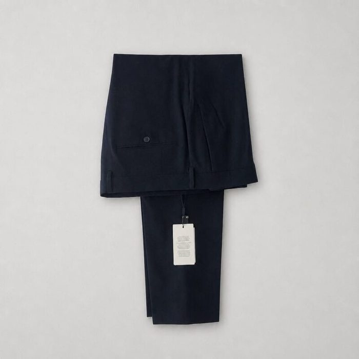 H&M Men’s Classic Smart Formal Pant Trouser – Deep Navy Blue — image 1