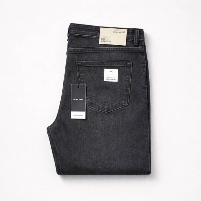 Jack & Jones Alex Baggy Men’s Jeans – Stone Wash Grey
