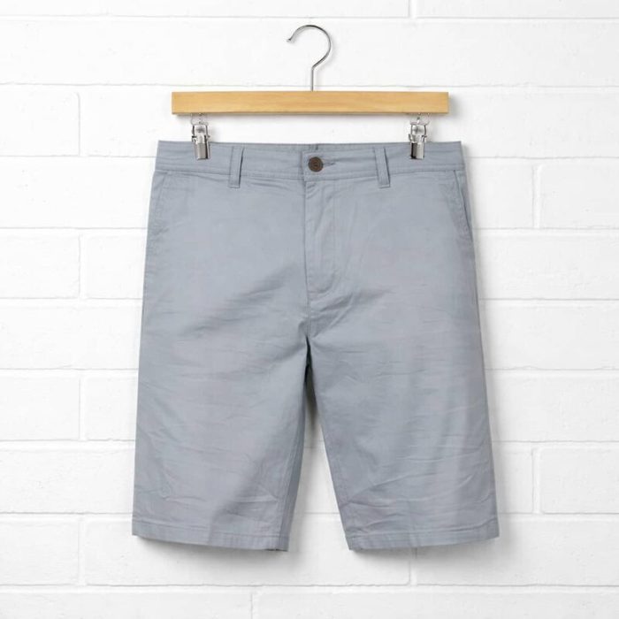 Jack Jones Classic Smart Chino Shorts for Men Grey