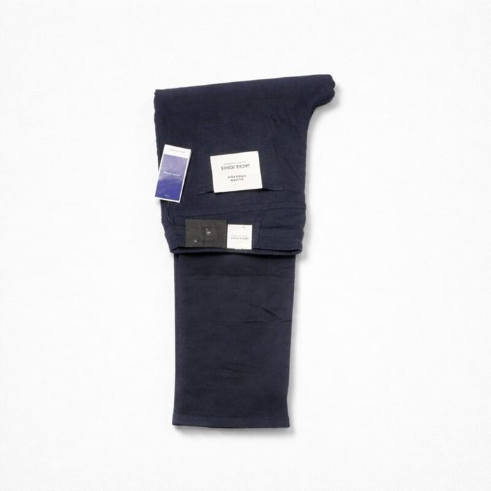 Jack & Jones Men’s Regular Fit Super Stretch Denim Jeans – Dark Indigo — image 1