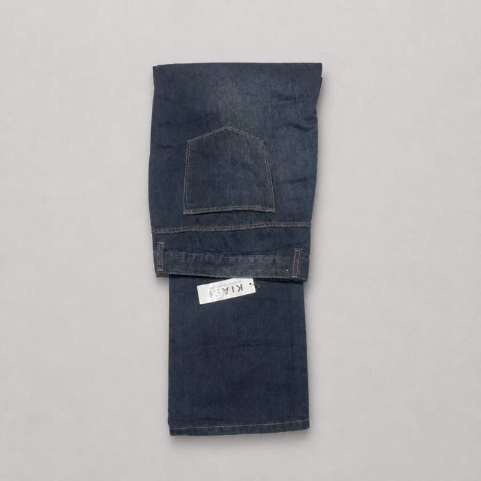 Kiabi Men’s Straight Fit Jeans – Dark Wash Blue — image 1