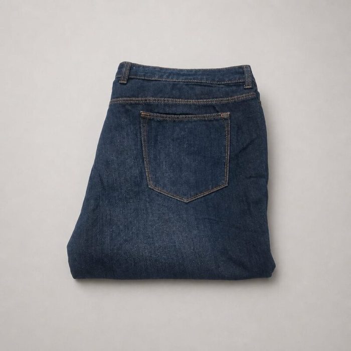 Kiabi Men’s Straight Fit Jeans – Dark Wash Blue