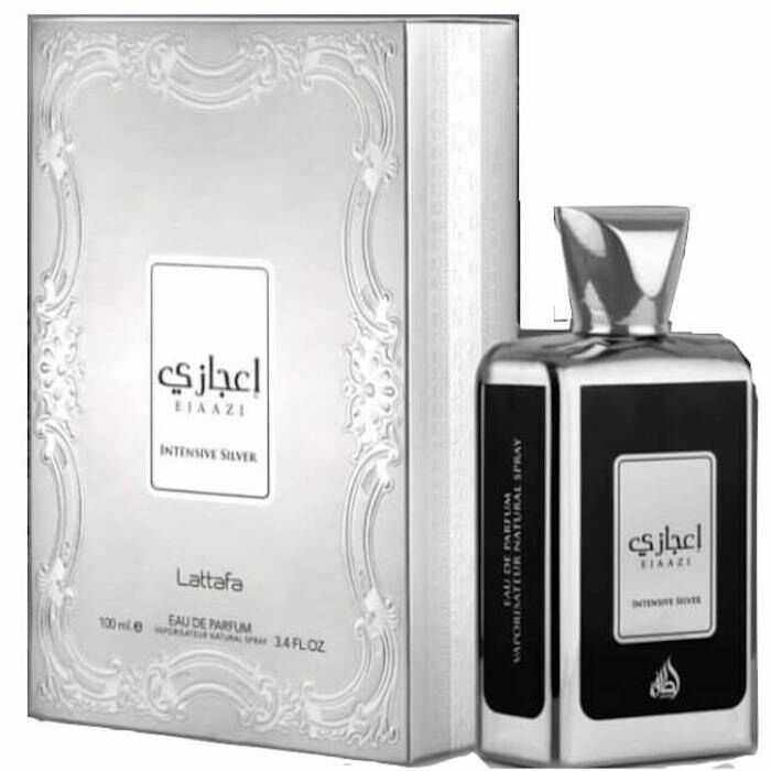 Lattafa Ejaazi Intensive Silver Eau De Parfum for Men 100ml