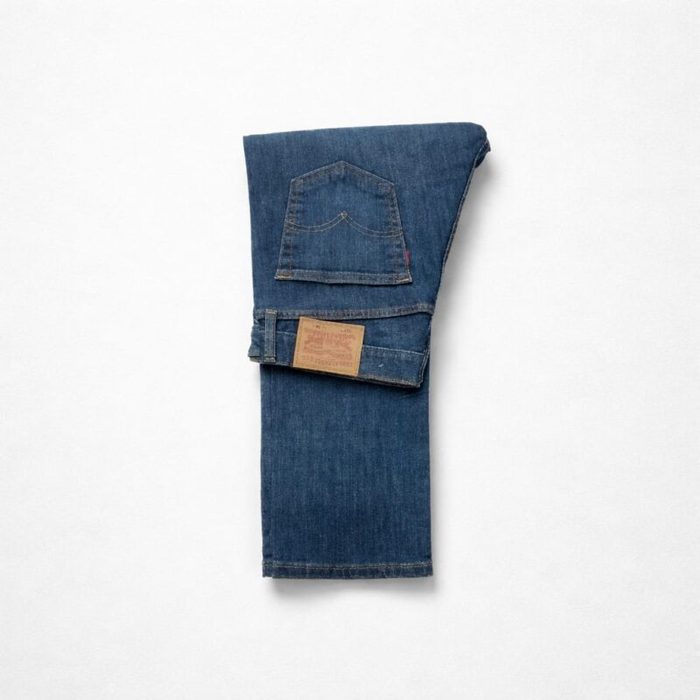 Levi’s Men’s Regular Fit Straight Leg Jeans – Dark Indigo Wash — image 1