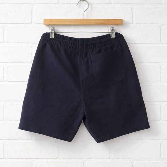 Men’s Classic Draw String Jogger Shorts – Navy Blue