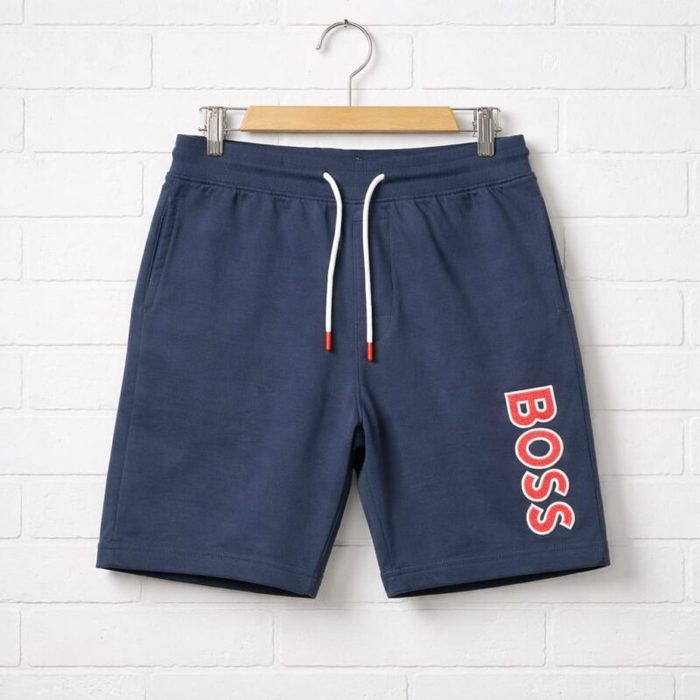 Mens Classic Drawstring Sweat Jogger Navy Blue