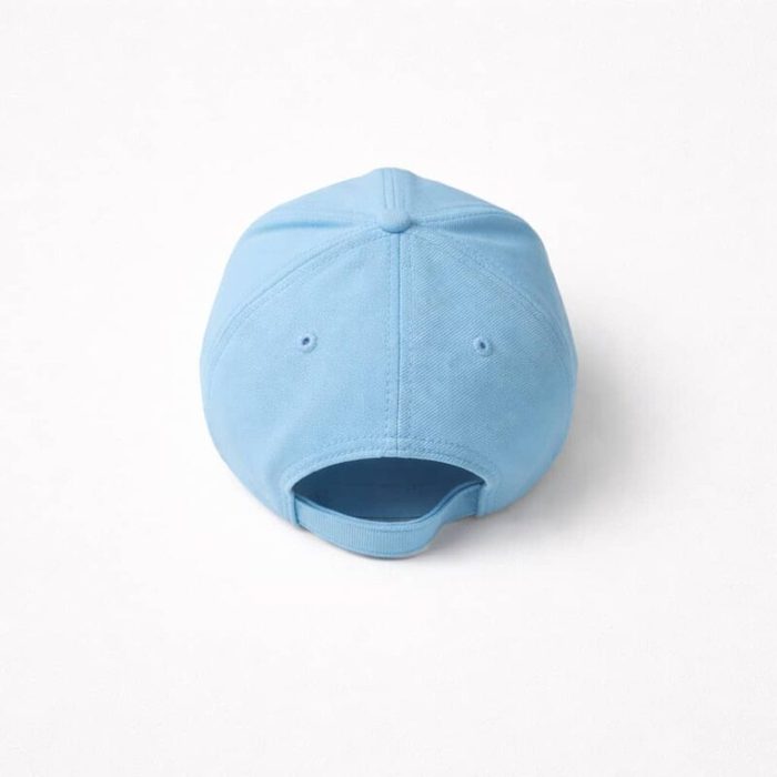Men’s Embroidered Pony Baseball Cap – Sky Blue
