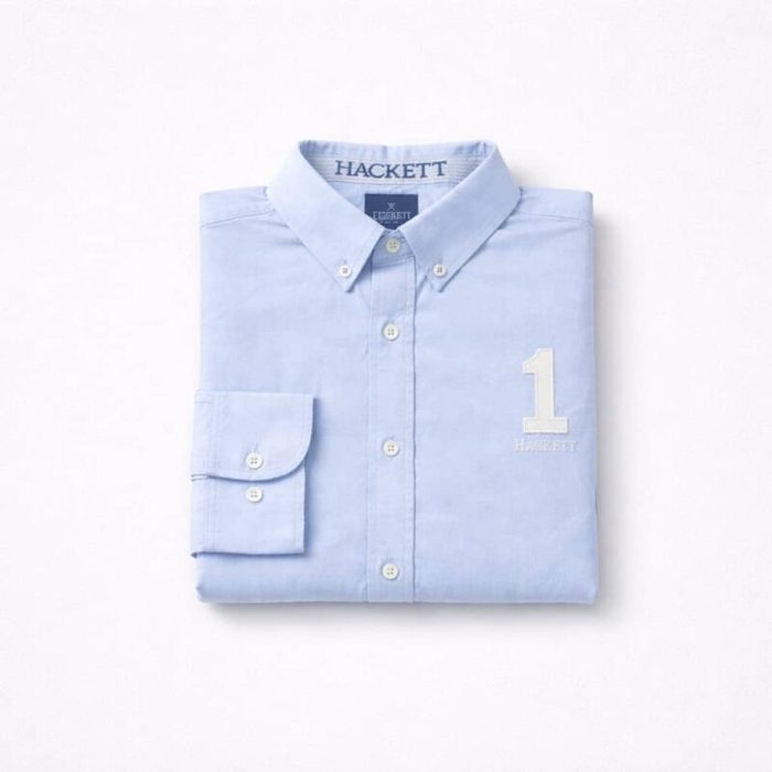 Men’s Heritage Oxford Long Sleeve Shirt – Sky Blue