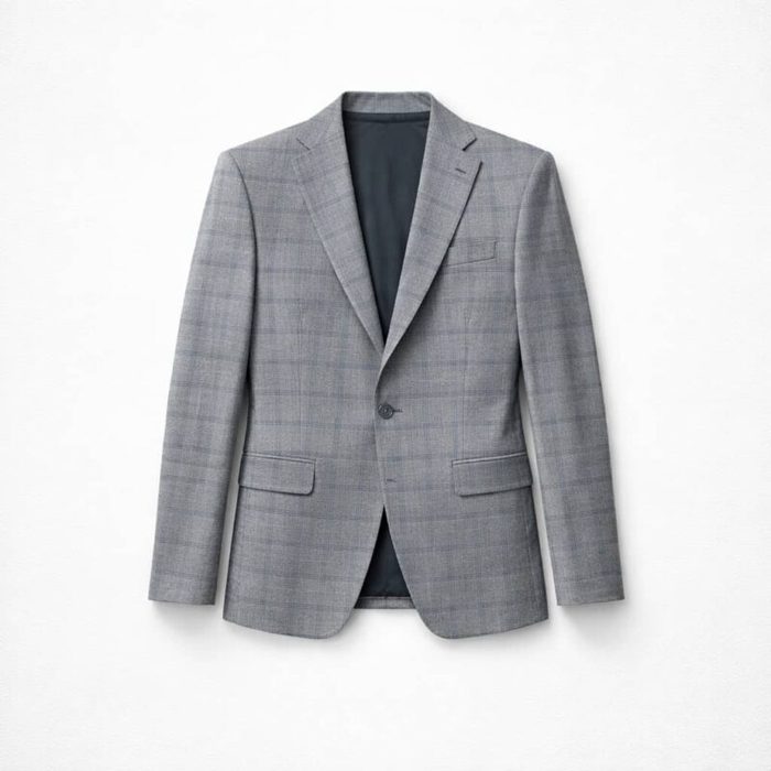 Men’s Single Breasted Double Vent Italian Standard Blazer — image 1