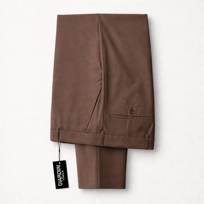 Men’s Slim Fit Formal Dress Pant Trouser – Brown