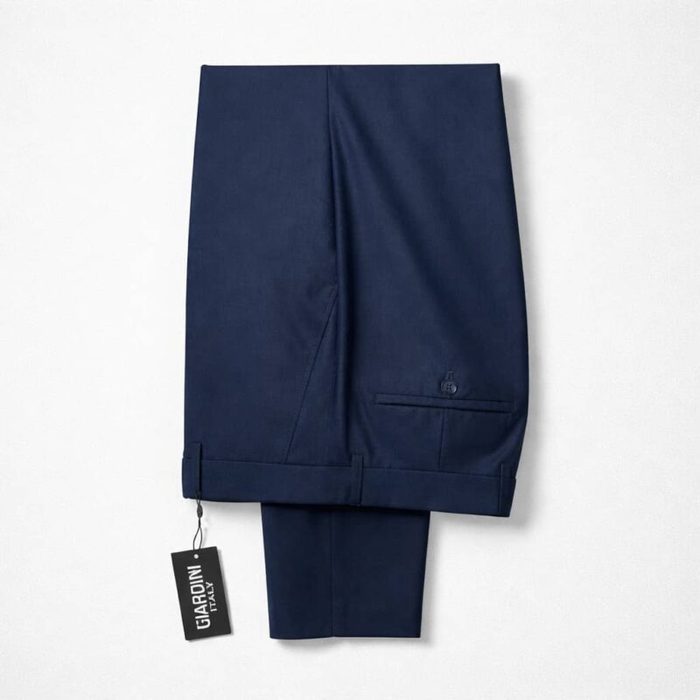 Men’s Slim Fit Formal Dress Pant Trouser – Navy Blue