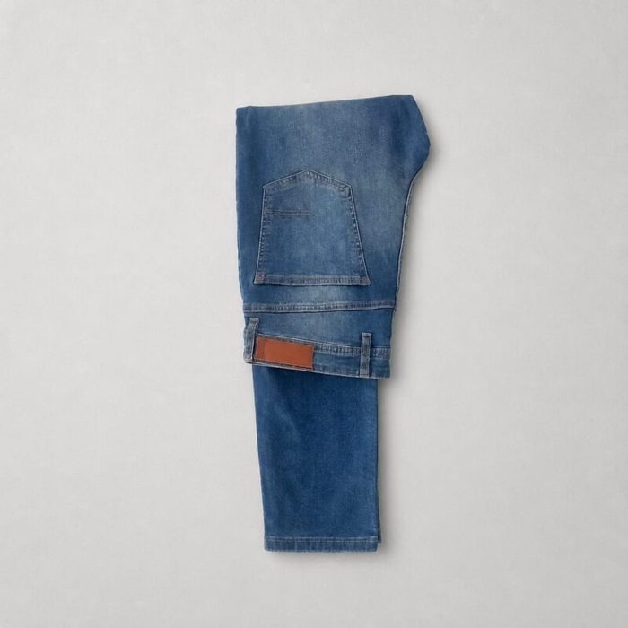Reserved Men’s Straight Fit Stretch Jeans – Light Blue — image 1