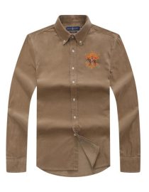 Long-sleeve RL Shirt Brown