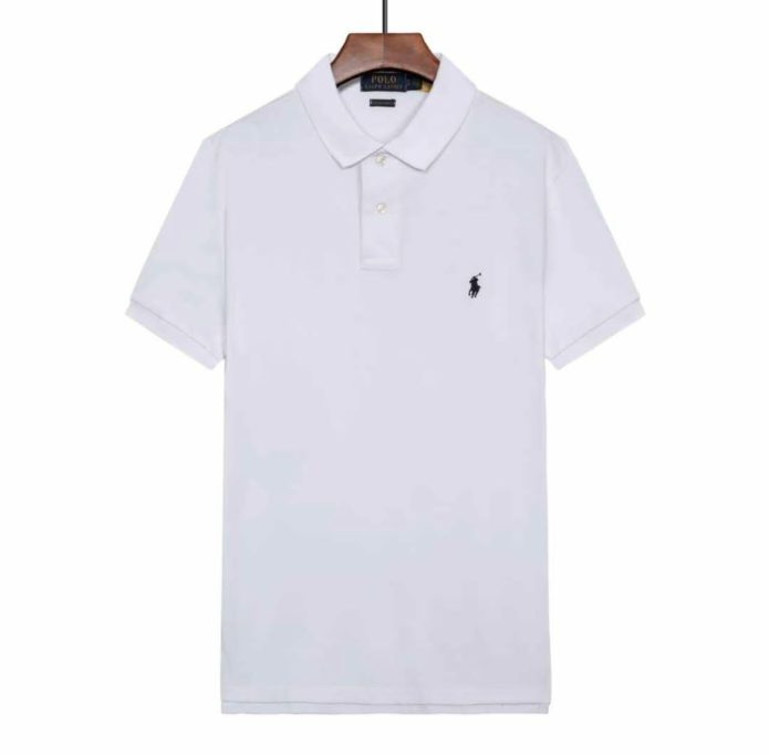 Pique Collar T-Shirt White