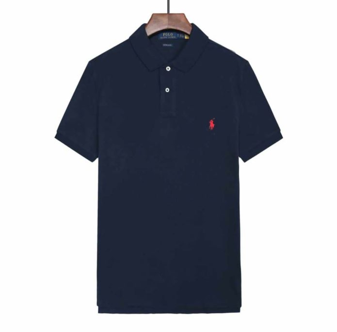 Pique Collar T-Shirt NavyBlue