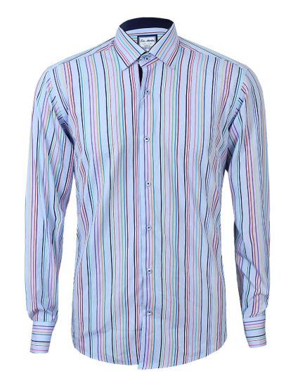 Men's Multicolor Stripe Shirt