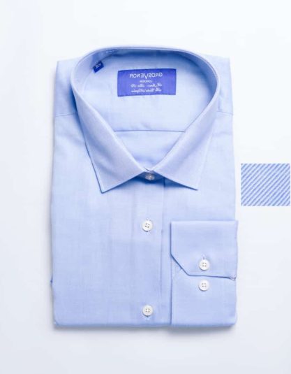Grosvenor Long-sleeve Shirt Blue