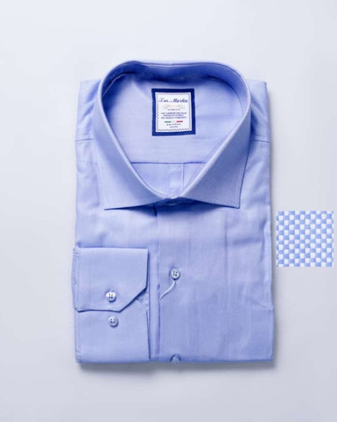 T.M-Martin Long-sleeve Shirt Blue