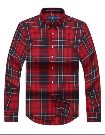 Checkered Charm Shirt Red