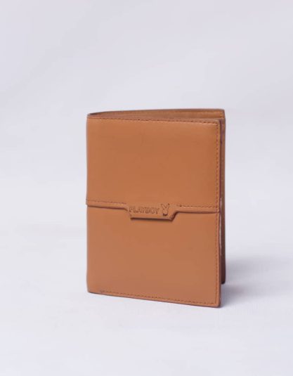 Playboy leather wallet Brown