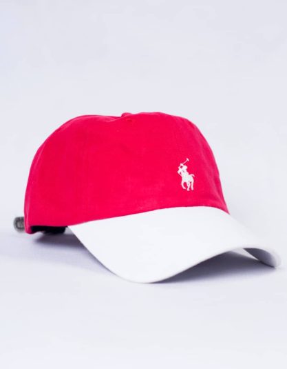 Chino Strap Cap Red