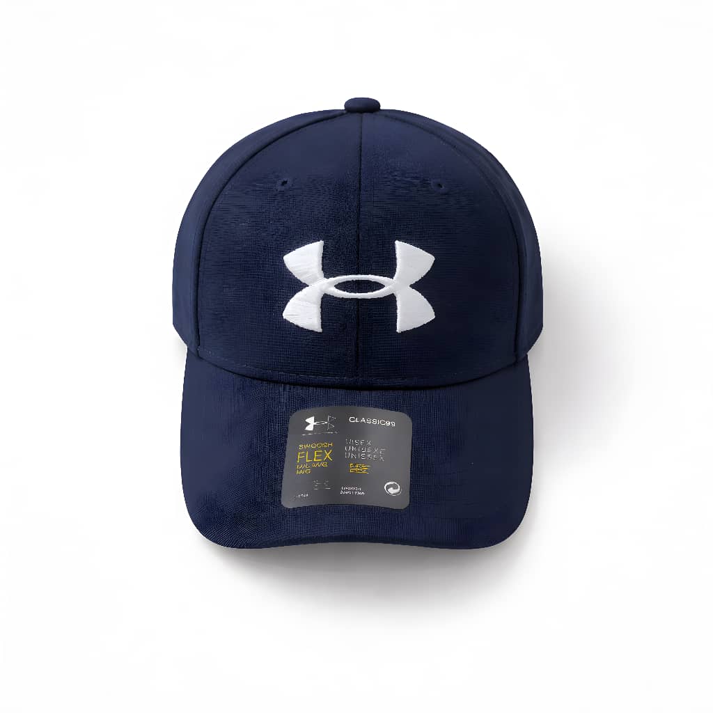 Men's Adjustable Base Ball Cap - Navy Blue