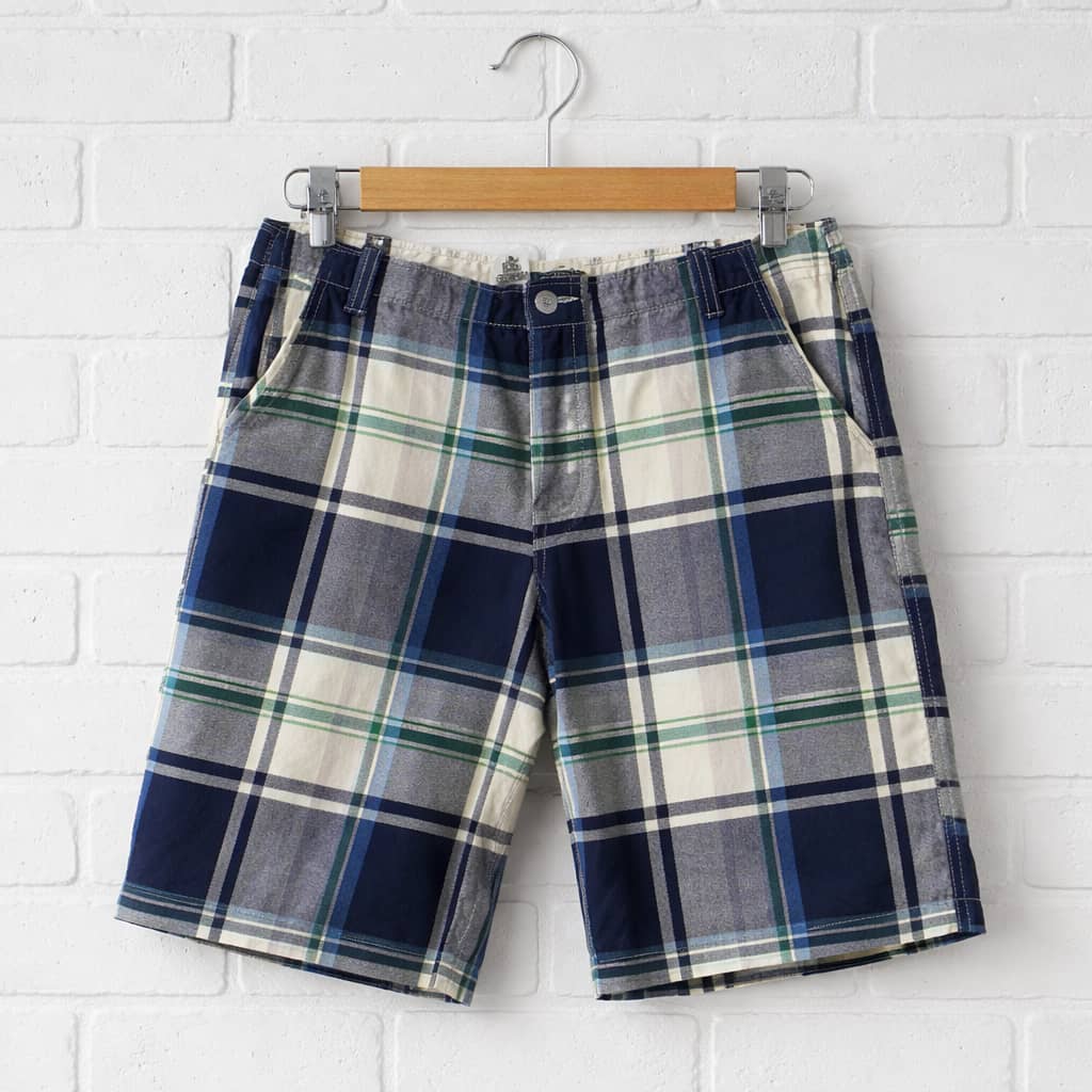 Abercrombie & Fitch Board-walk Checker Shorts For Men