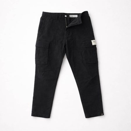 Men's Urban Tactical Loose-Fit Cargo Pants - Black