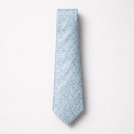 Men’s Classic Floral Tie & Pocket Square Set - Sky Blue