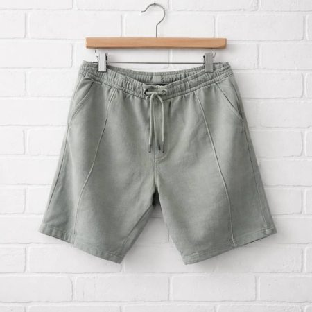 Men's Classic Draw String Jogger Short - Sage Green