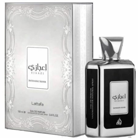 Lattafa Ejaazi Intensive Silver Eau de Parfum For Men - 100ml