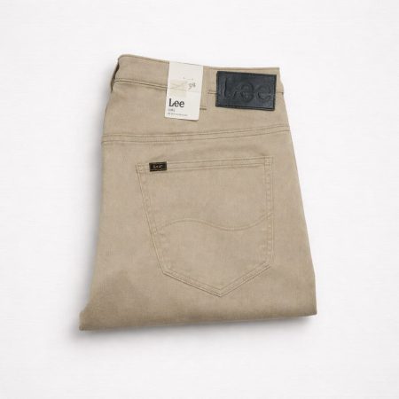 Lee Men's Regular Fit Stretch Denim Jeans - Beige