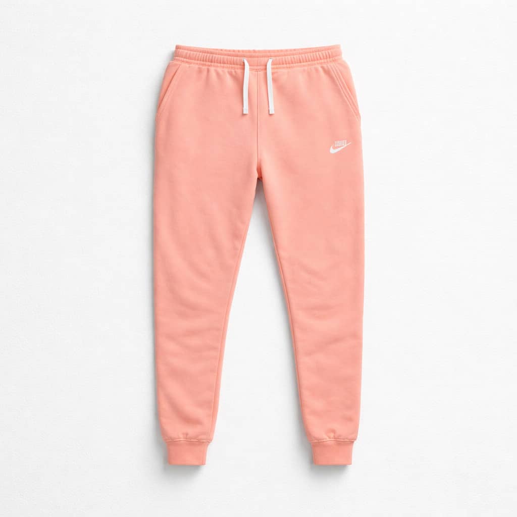 Nike Men’s Drawstring Jogger Pants - Peach Pink