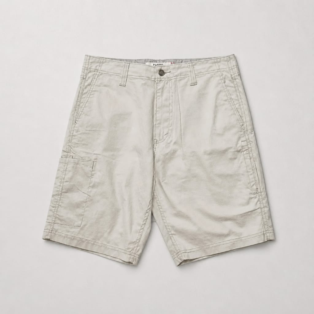 Levi’s Men’s Classic Fit Utility Cargo Shorts – Off White