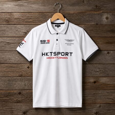 Men's Aston Martin Racing Polo Shirt - White