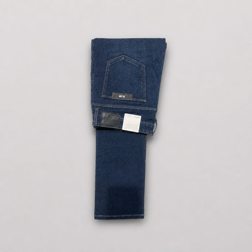 C&A Men's Straight Fit Stretch Jeans - Indigo Blue