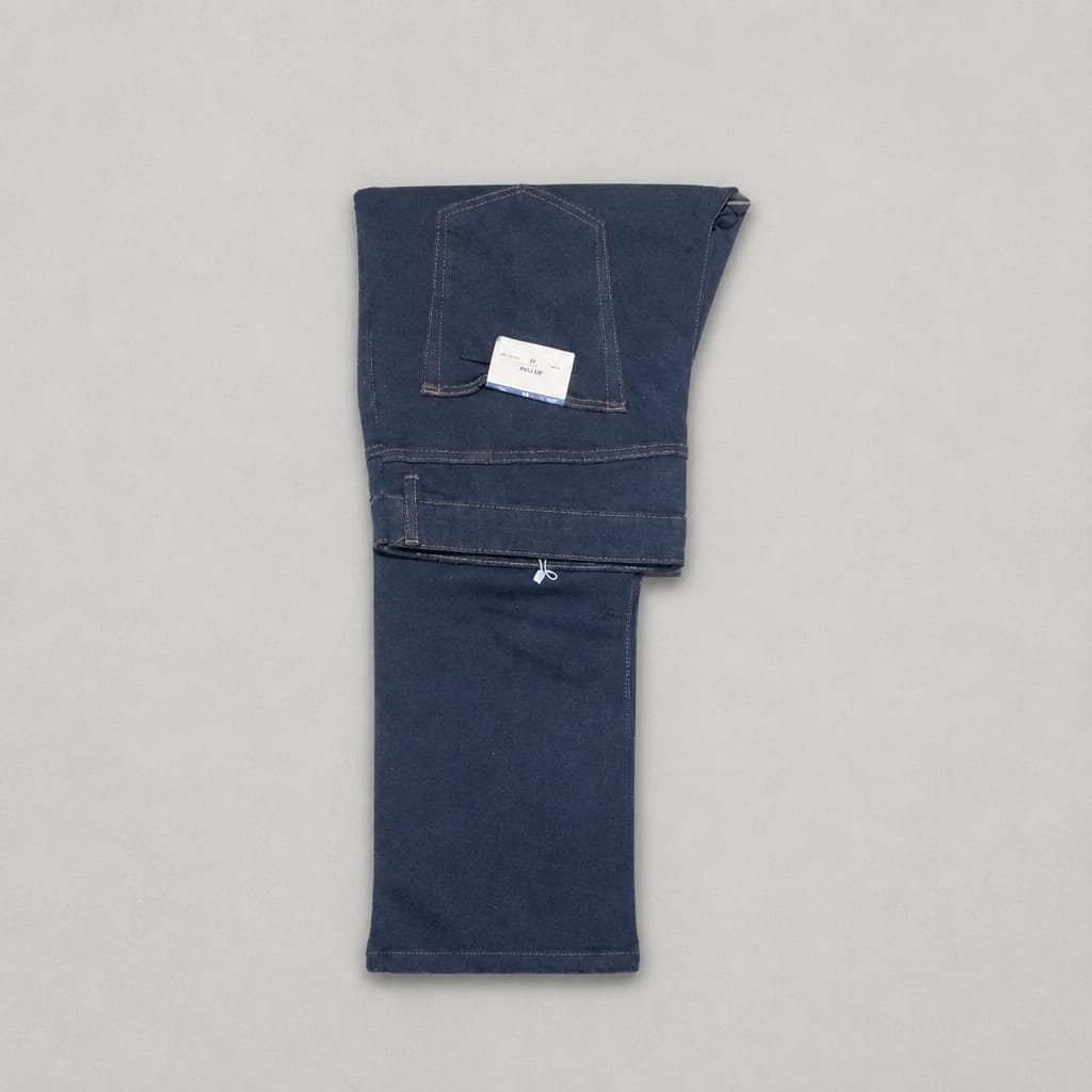 Men's Straight Fit Stretch Jeans -  Dark Indigo