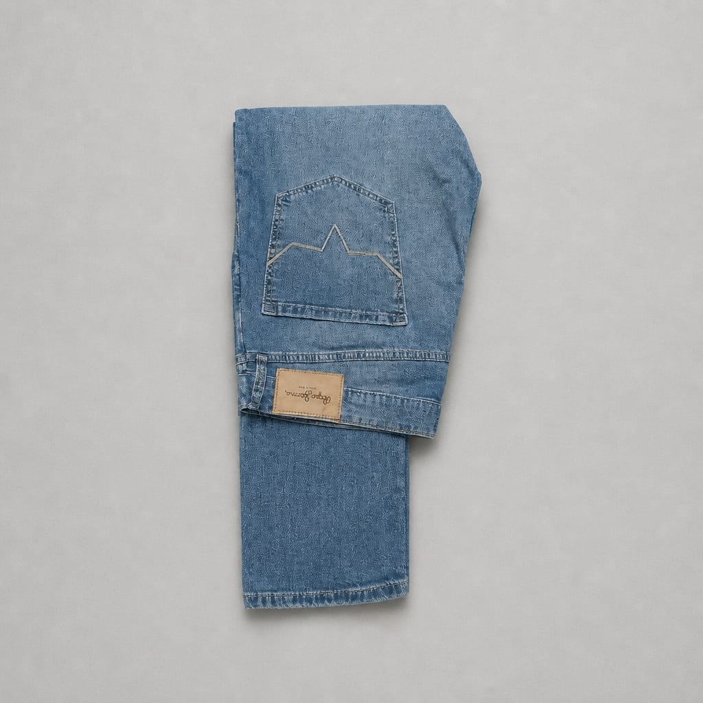 Pepe Jeans Men's Straight Fit Stretch Jeans - Light Wash Blue