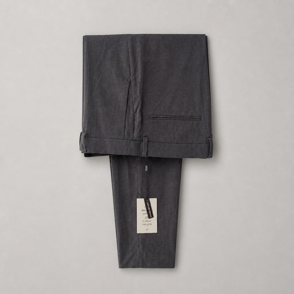 H&M Men's Slim Fit Smart Formal Pant Trouser – Charcoal Grey